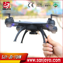 Nova chegada! SJY-JD-10HW WIFI Helicopter Toys FPV UFO Transmissão de Vídeo em Tempo Real Helicopter Toys RC Quadcopter com Câmera 2MP